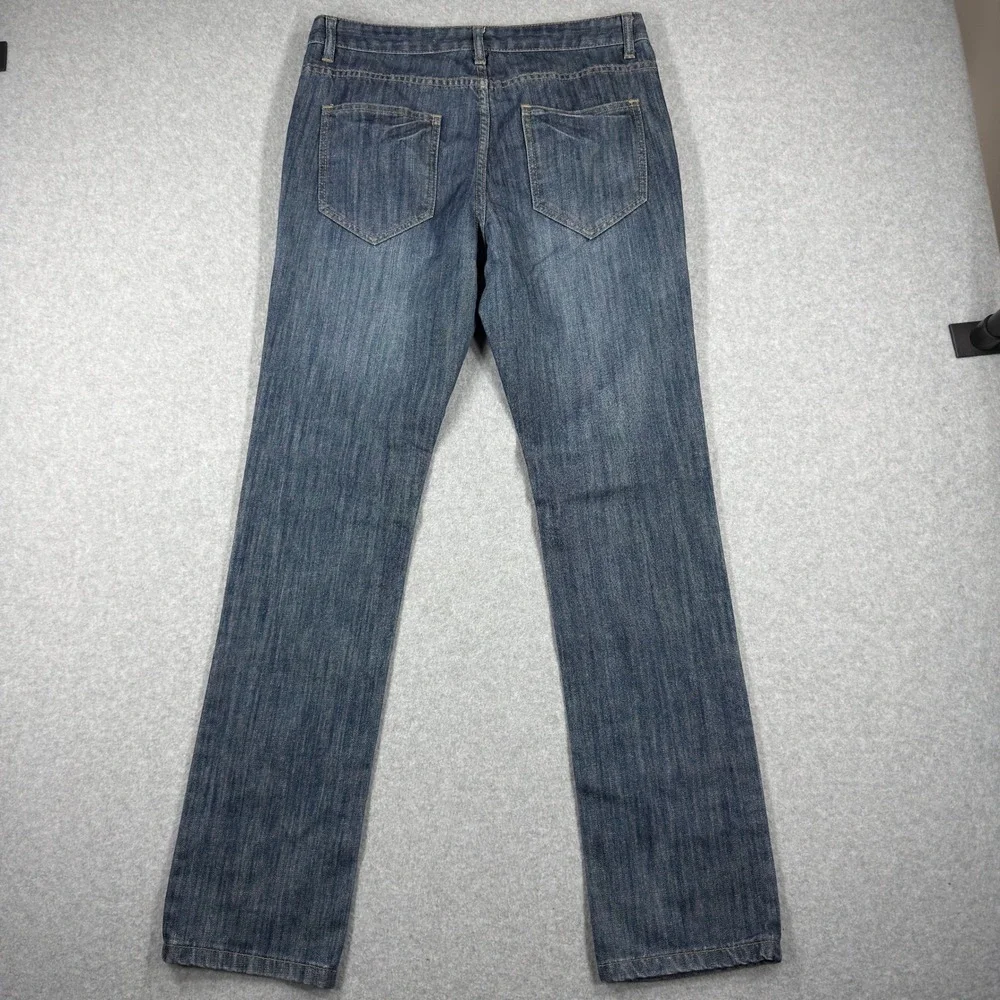 21 Men Forever 21 Straight Leg Jeans Blue Dark Wash Mens 30x32 Denim Pants